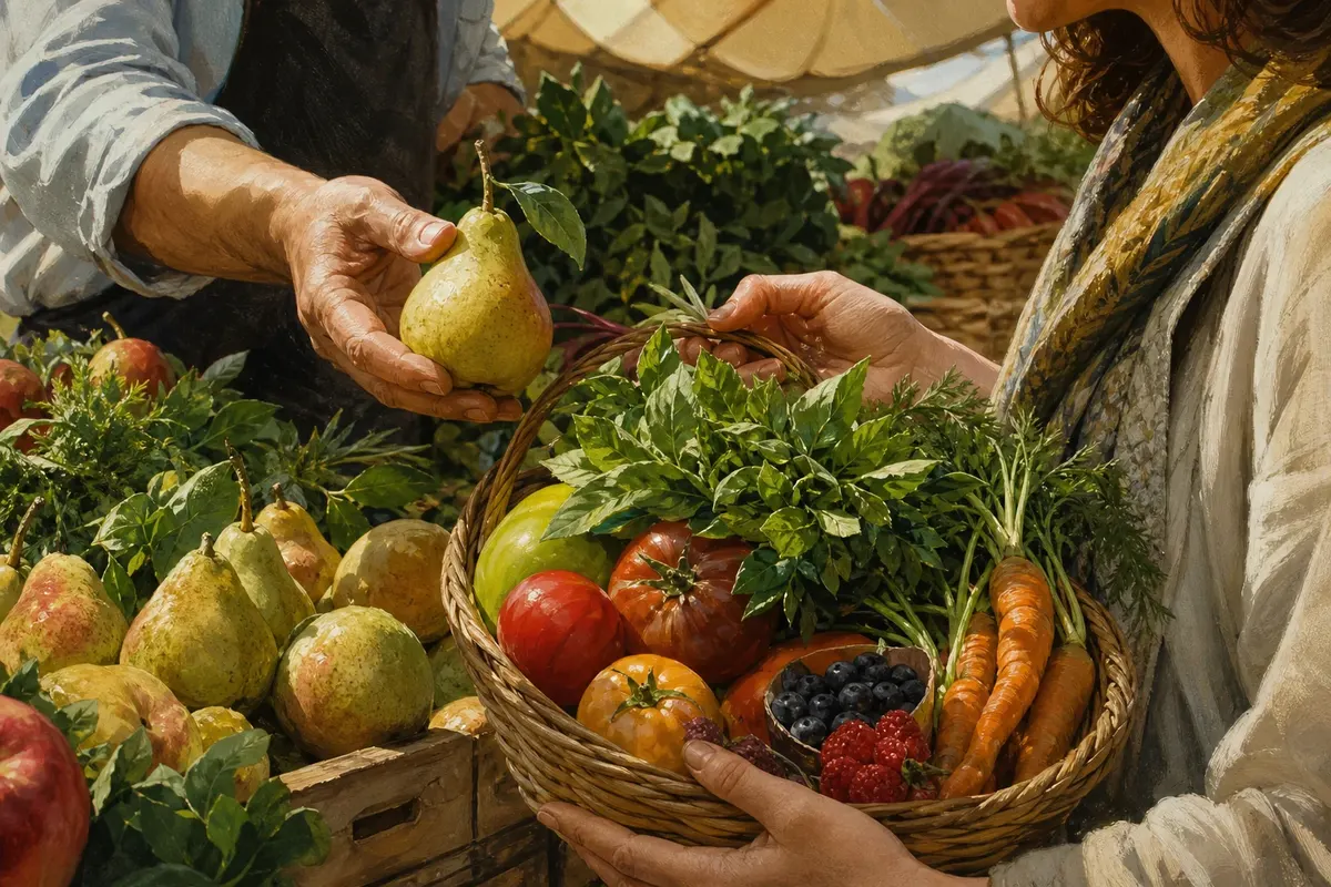 Targ w Dąbrowie Górniczej: zakupy przy ul. Poniatowskiego